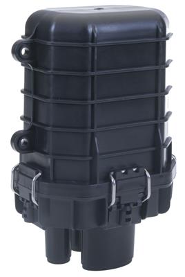 Masterlan Outdoor fiber optic enclosure for 48 fibers, including 4 splice trays