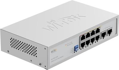Wi-Tek WI-PS210GS (V2) PoE switch, 8x PoE