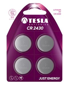 TESLA CR2430 Lithium, (CR2430, button battery) 1pc