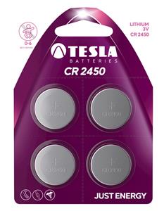 TESLA CR2450 Lithium (CR2450, button battery) 1pc