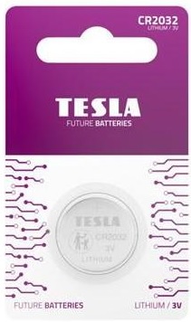 TESLA CR 2032 Lithium (CR2032, button battery) 1pc