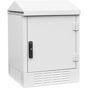 Masterlan free-standing outdoor cabinet 19  15U/610mm, assembled, IP65, fan, thermostat
