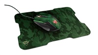 TRUST Gaming Mouse with Pad GXT 781 Rixa Camo Gaming Mouse & Mouse Pad