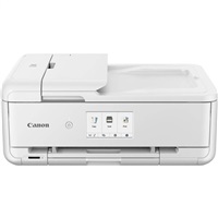 Canon PIXMA Printer TS9551C white - color, MF (print, copy, scan, cloud), duplex, USB, LAN, Wi-Fi, Bl