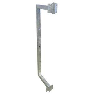 Wall-mount lattice tower mast holder 130cm one-side vertical, distance from wall 40cm