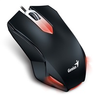GENIUS mouse X-G200 gaming / wired / 1000 dpi / USB / black