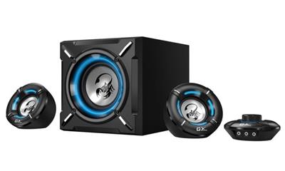 Genius speaker GX GAMING SW-G2.1 1000, gaming, backlit, 2.1, 26W, black-blue