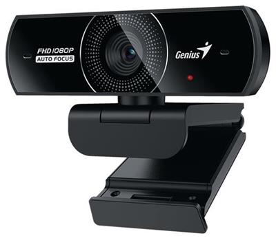 GENIUS webcam FaceCam 2022AF, Full HD 1080P, dual microphone, autofocus, USB 2.0, black