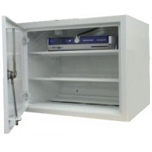 Wall Box 380x300x300, metal, lockable, with ventilation