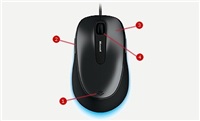 Mouse Microsoft Comfort Mouse 4500 L2 Mac / Win USB EMEA EFR HW