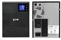 Eaton 5SC 750i, UPS 750VA, 6 IEC outlets, LCD