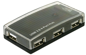 DeLock HUB USB 2.0 4-port external incl. power supply