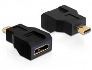 Delock adapter HDMI mini C female> HDMI micro D male