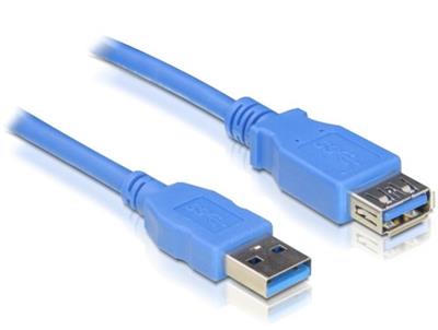 Delock USB 3.0 cable extending A / A male / female length 1m