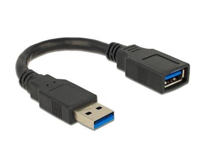 Delock USB 3.0 cable extending A / A male / female length 15cm
