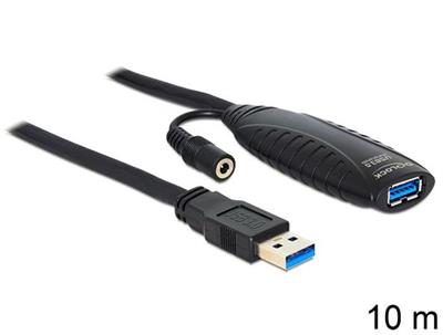 Delock USB 3.0 extension cable, active 10 m