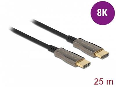 Delock Active Optical HDMI Cable 8K 60 Hz 25 m