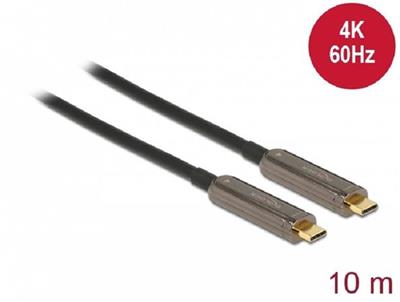Delock Active optical video cable USB-C™, 4K 60 Hz, 10 m