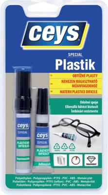 Ceys SPECIAL PLASTIK For difficult plastics 3g + 4ml