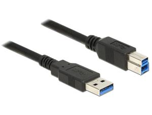Delock Cable USB 3.0 Type-A male> USB 3.0 Type-B male 1.5 m black