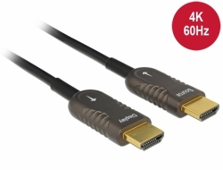 Delock Active optical cable HDMI-A male> HDMI-A male 4K 60 Hz 100 m