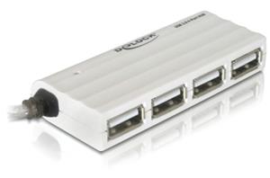 Delock external slim 4-port USB 2.0 hub