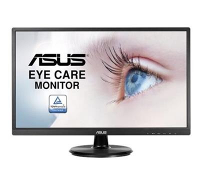 ASUS VA249HE 24  (23.8 ) Monitor, FHD (1920x1080), VA, HDMI, D-Sub, Flicker free, Low Blue Light, TU