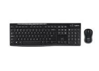 Logitech sada Wireless Combo MK270, bezdrátová klávesnice + myš, 2.4GHz, EER, HU