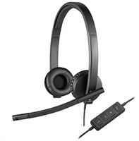 Logitech Headset H570e stereo, USB