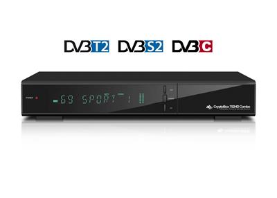 AB Cryptobox 752HD Combo DVB-T2/S2/C