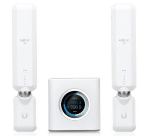 Ubiquiti AmpliFi High Density Home Wi-Fi System (Router + 2x Mesh Points)