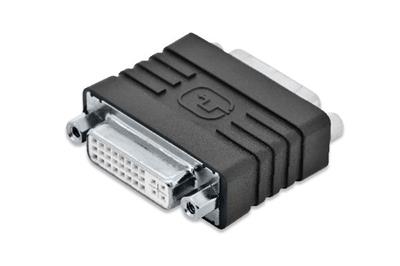 Digitus DVI adapter, DVI(24+5) F/F, DVI-I dual link, bl
