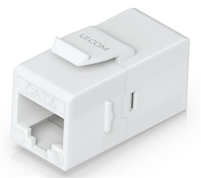 Ubiquiti UACC-Keystone-Coupler-C6 RJ45 coupler Cat6 (12pcs) - Bazar