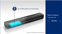 EPSON skener WorkForce ES-60W, A4, 600x600dpi, USB 2.0, Wi-Fi Direct