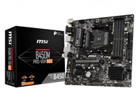 MSI MB Sc AM4 B450M PRO-VDH MAX, AMD B450, 4xDDR4, VGA, mATX