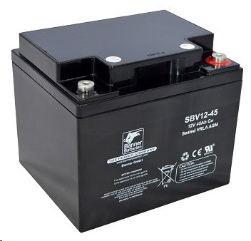 Battery BANNER GIV-S, 12-45, 12V, 45Ah