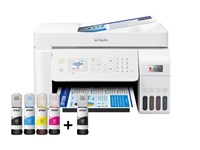 EPSON printer ink EcoTank L5296, 4in1, A4, 1440x5760dpi, 33ppm, USB, Wi-Fi, LAN, white, 3 years warranty
