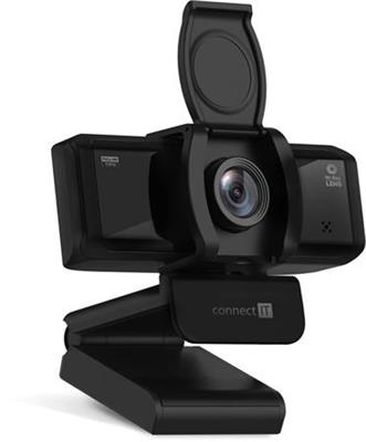 CONNECT IT WebYouSee webcam with Full HD resolution (1920 × 1080 px)