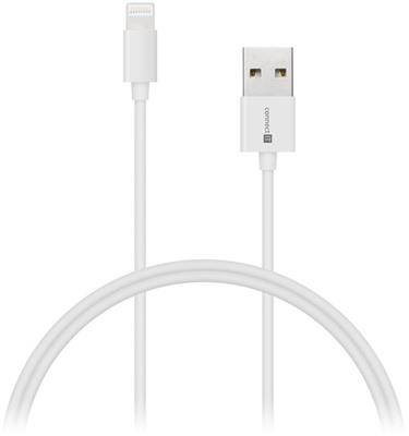 CONNECT IT COLORZ cable Apple Lightning - USB, 1m, white