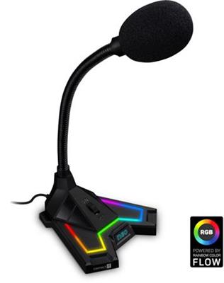 CONNECT IT NEO RGB ProMIC microphone, backlit, USB, BLACK
