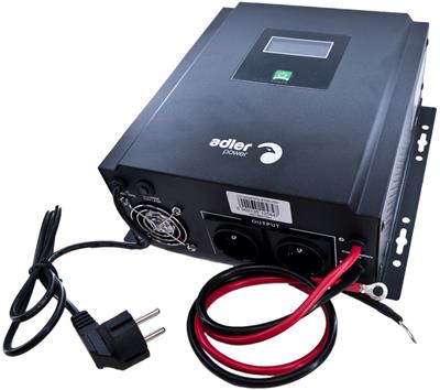 ADLER backup power UPS 400W 230V, 12V, wallmout