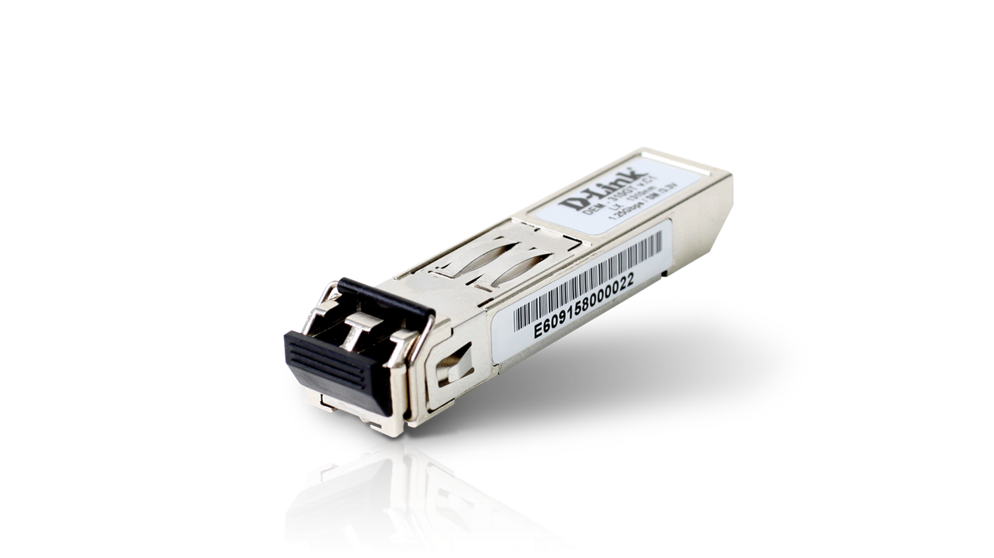 D-Link 1-port Mini-GBIC SFP to 1000BaseLX, 10km for all - tray of 10