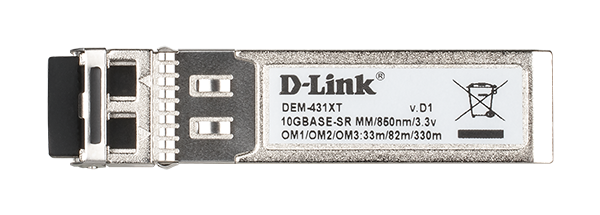 D-Link 10GBase-SR SFP+ Transceiver