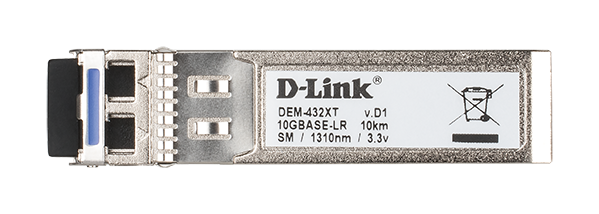 D-Link 10GBase-LR SFP+ Transceiver, 10km - tray of 10