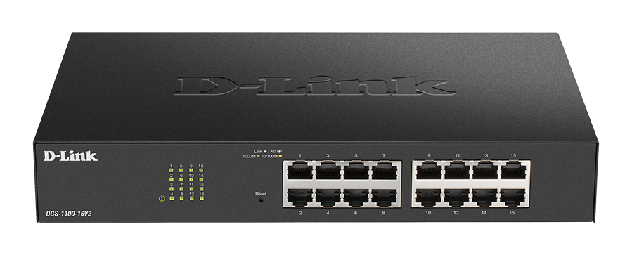 D-Link DGS-1100-16V2/E 16-Port Gigabit Smart Managed Switch