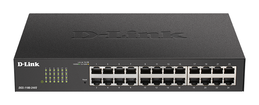 D-Link DGS-1100-24 24-Port Gigabit Smart Managed Switch