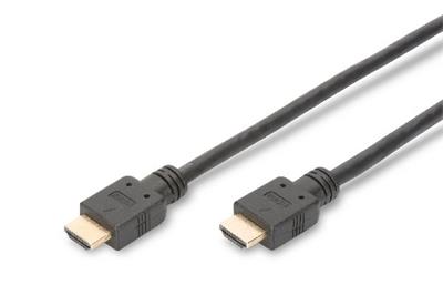 Digitus HDMI High Speed connection cable, type A M/M, 3.0m, w/Ethernet, Ultra HD 60p, HDMI certified