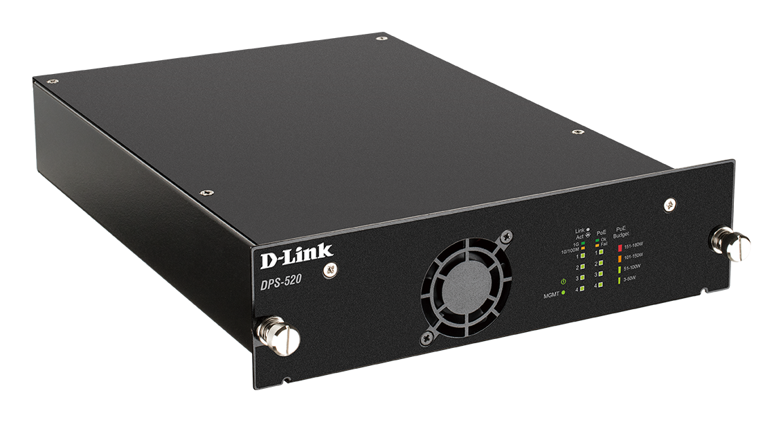 D-Link Redundant Power Supply for DGS-1520-28 and DGS-1520-52