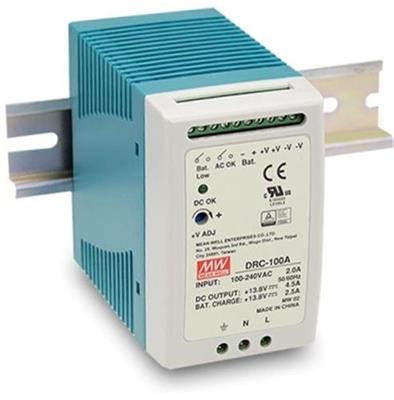 MEAN WELL DRC-100B switching power supply for DIN rail