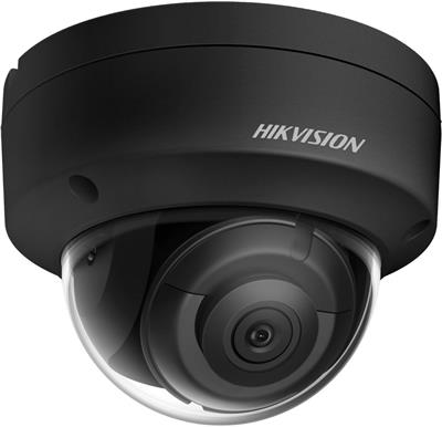 Hikvision IP dome camera DS-2CD2143G2-IS(2.8mm)(BLACK), 4MP, 2.8mm, Audio, Alarm, AcuSense, Black